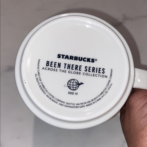 Starbucks Montana Green and White Mug 14 fl Oz - Picture 7 of 10